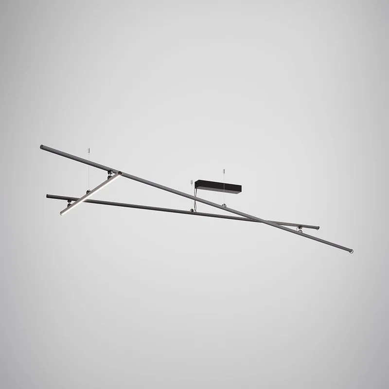 Fabbian Freeline LED-Deckenleuchte verstellbar