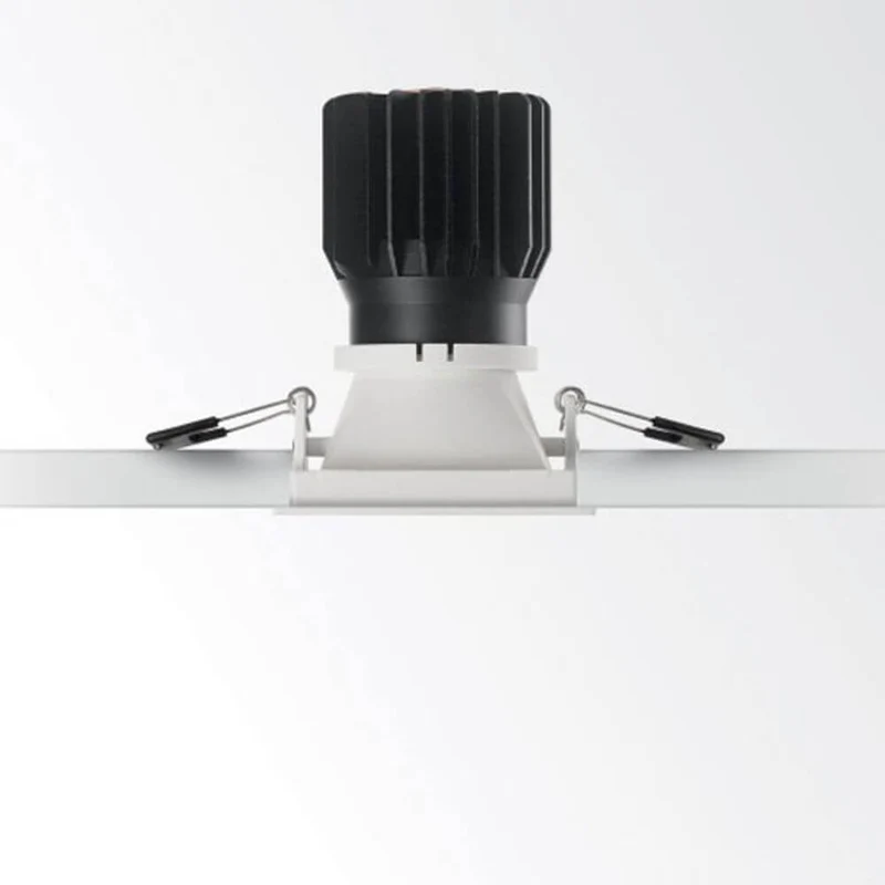 Einbaustrahler Game Square Weiß Schwarz