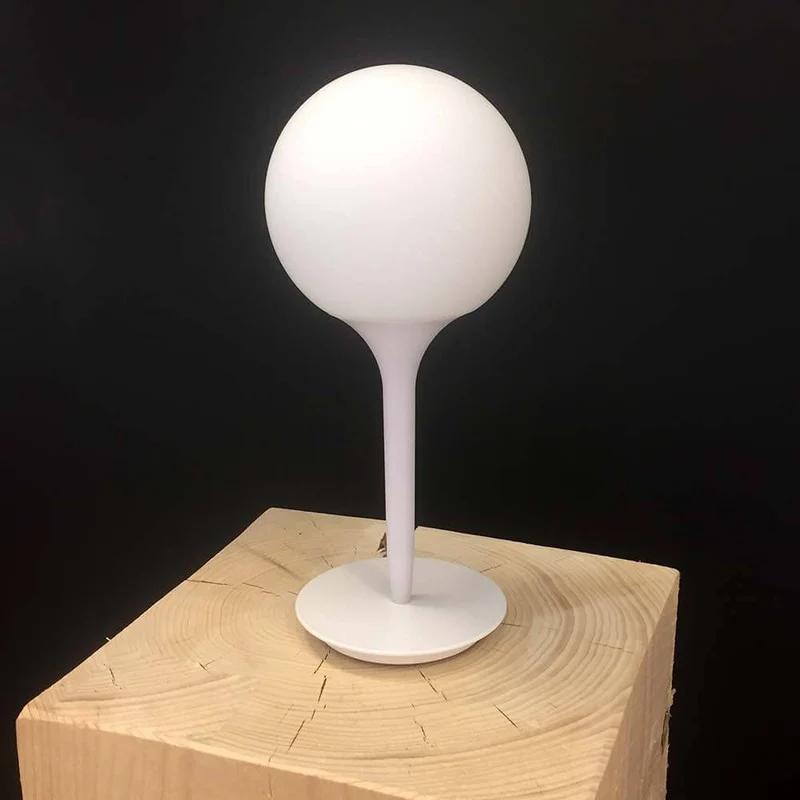 Artemide Castore Glas Tischleuchte