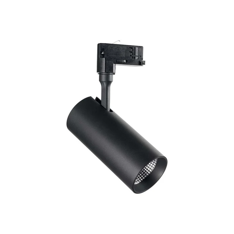 Schienenleuchte Smile 20W Cri80 45 3000K Schwarz