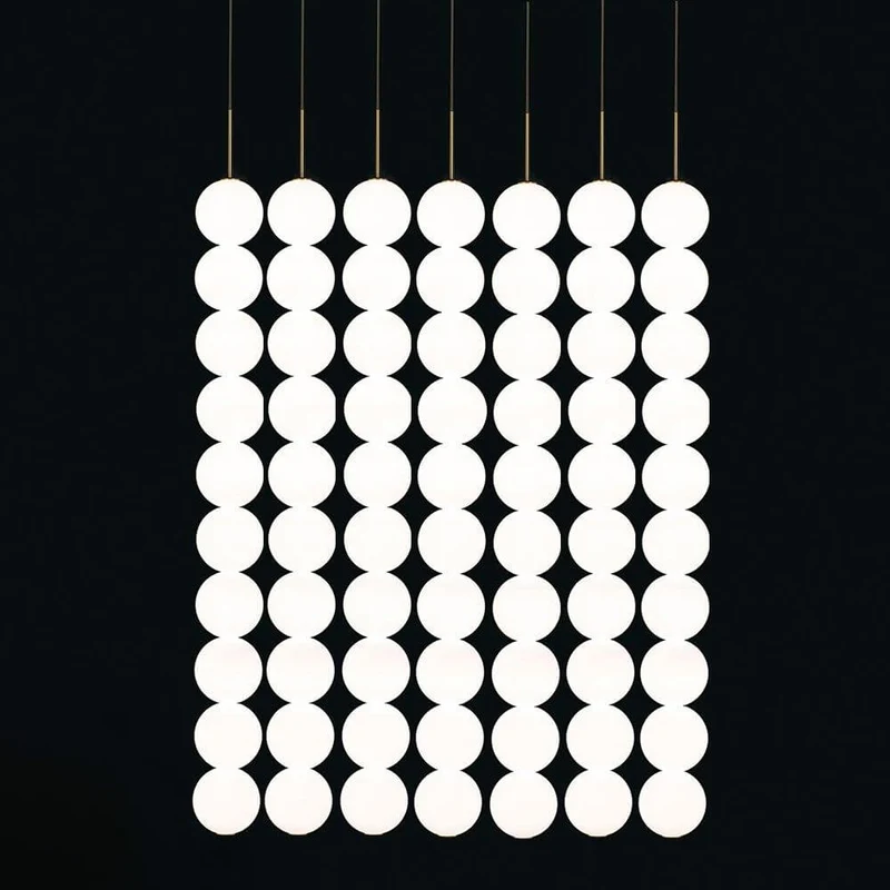Terzani Abacus LED Design-Hängeleuchte 5er