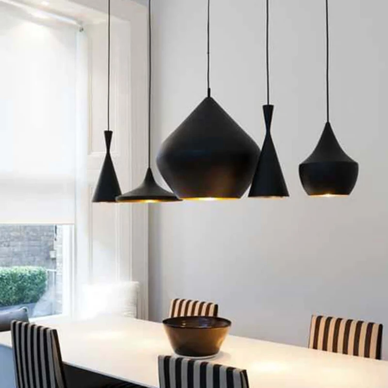 Tom Dixon Beat Tall LED Hängelampe Ø 19cm