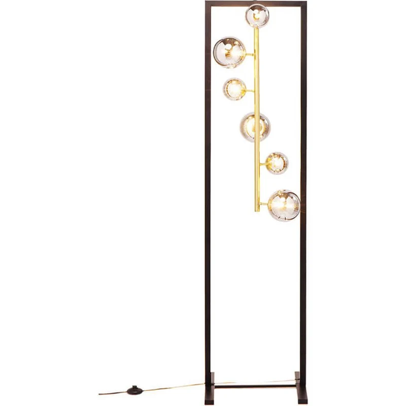 Stehleuchte Balloon Cube Silber