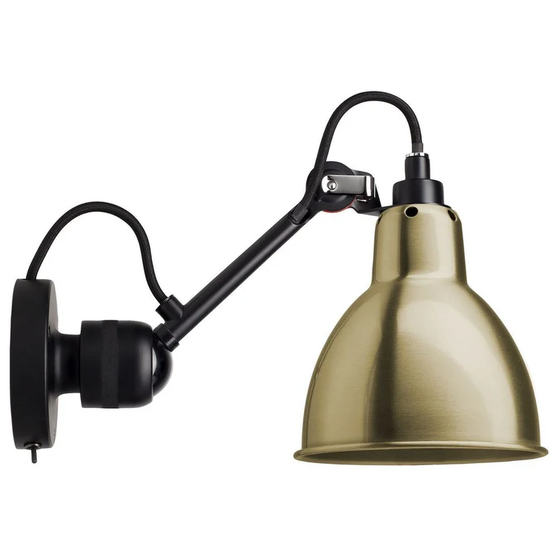 DCWéditions Gras N°304 Wandleuchte mit Schalter drehbar