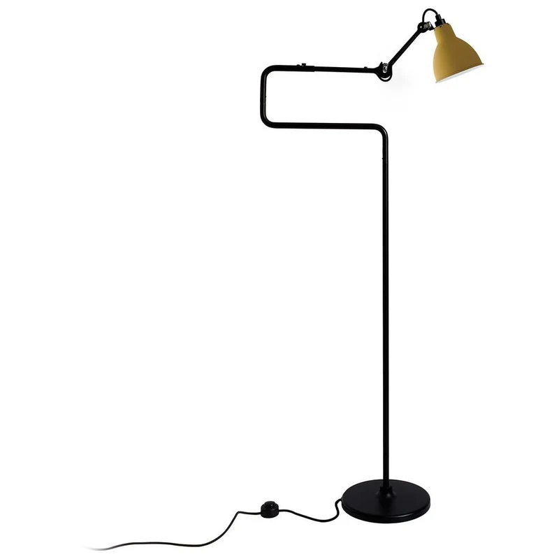 DCWéditions Gras N°411 Stehlampe mit Schirm drehbar