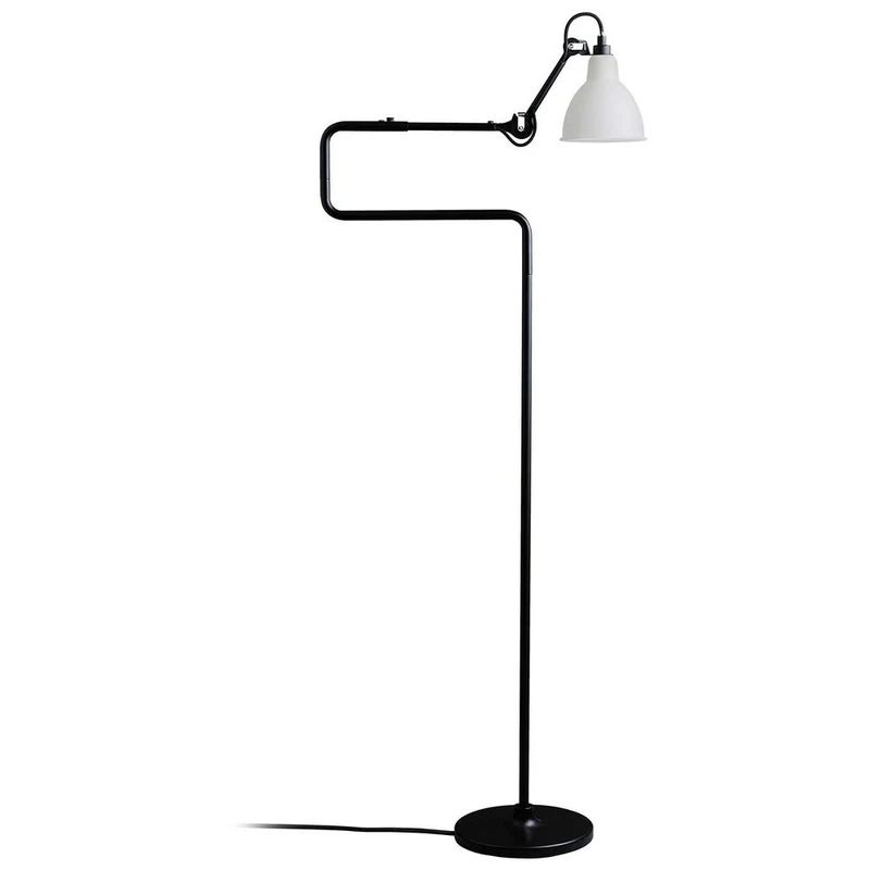 DCWéditions Gras N°411 Stehlampe mit Schirm drehbar
