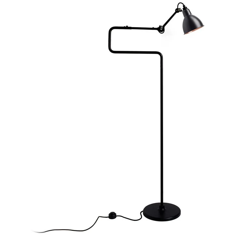 DCWéditions Gras N°411 Stehlampe mit Schirm drehbar