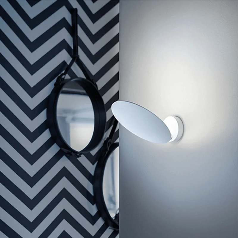 Lodes Puzzle Round Single LED Wand- & Deckenlampe