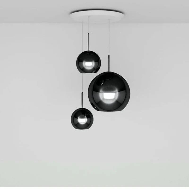 Tom Dixon Copper 3er Pendellampe Ø 78cm