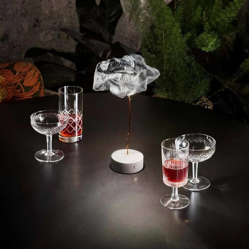 Slamp LED Akku-Tischlampe Lafleur Prisma