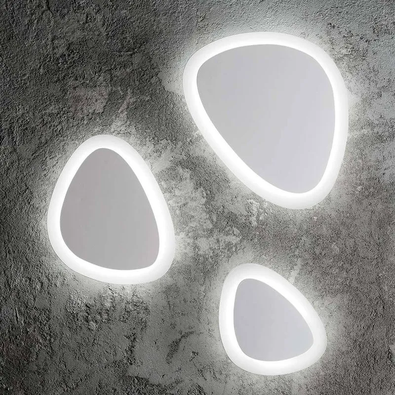 LED Wandlampe Gingle Groß Weiß