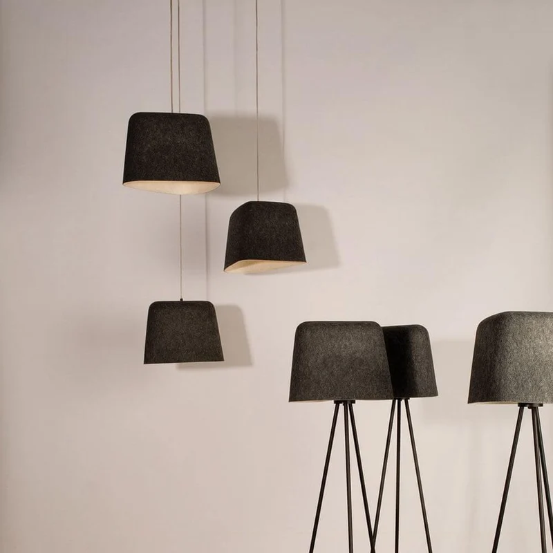 Tom Dixon Felt Akustik Pendelleuchte aus Filz