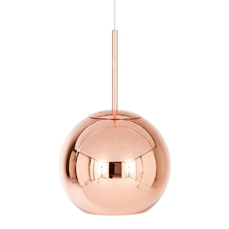 Tom Dixon Copper Round Pendelleuchte Kugel