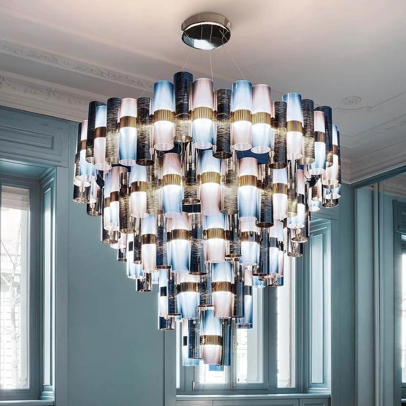 Slamp LED Hängeleuchte La Lollona 5 Ø 130cm