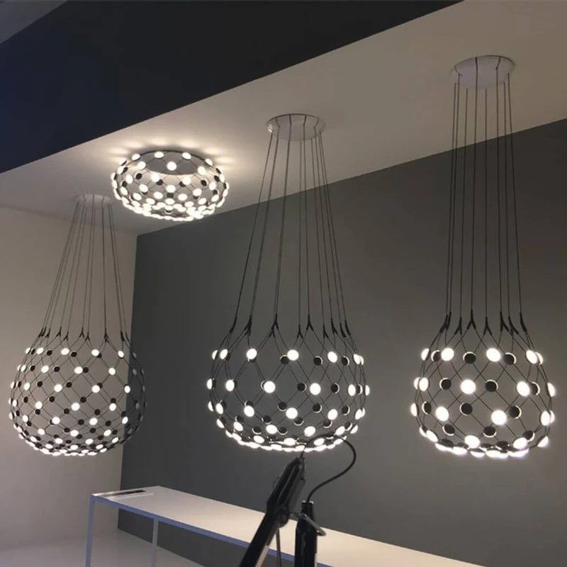 Luceplan LED Deckenlampe Mesh Ø 72cm