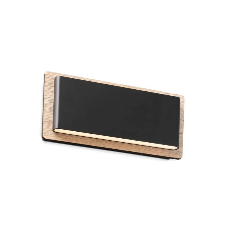 LED Wandleuchte MOOD 2x3W Braun, Schwarz