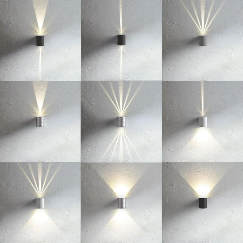 LED Außen-Wandleuchte Canto Kubi 2 IP44 Verzinkt