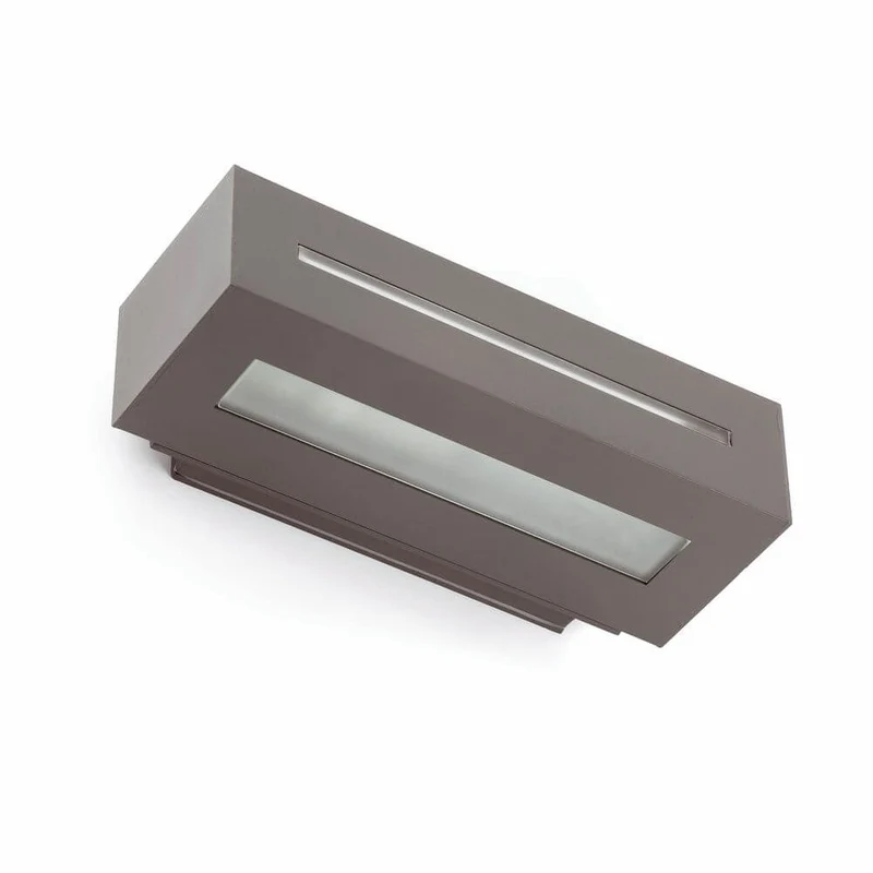 Außenwandlampe WEST-1 IP54 Dunkelgrau