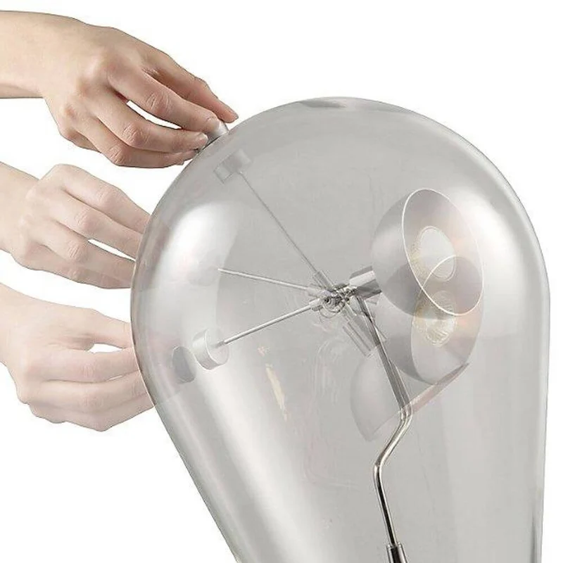 Lodes Blow LED Tischlampe mundgeblasen