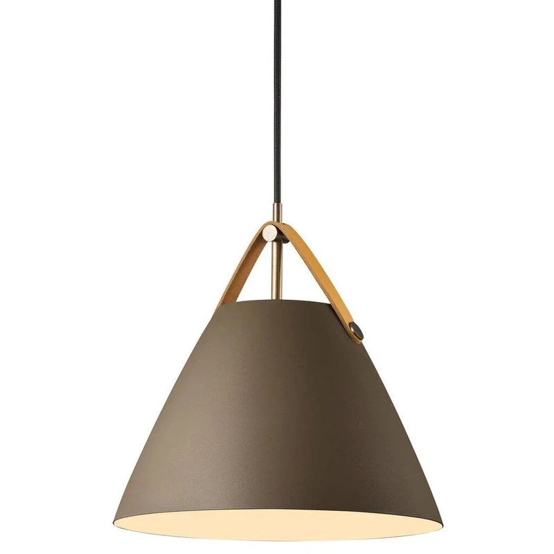 Pendellampe Strap 27 Beige
