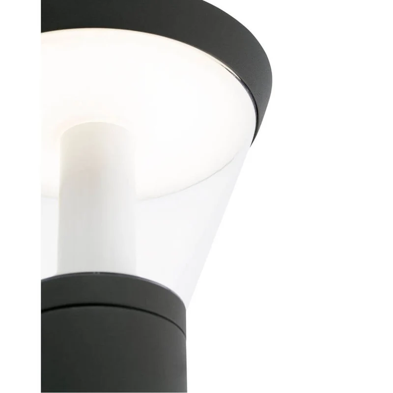 LED Außenwandleuchte SHELBY IP44 Dunkelgrau