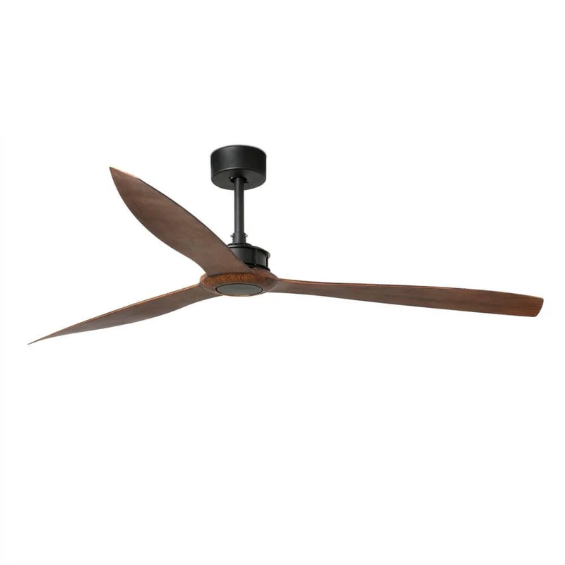 Deckenventilator JUST FAN XL Ø 178cm Flügel Schwarz, Walnuss