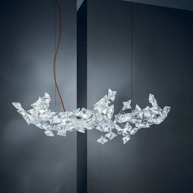 Slamp LED Hängeleuchte Hanami Large 5000lm 2700K Prisma