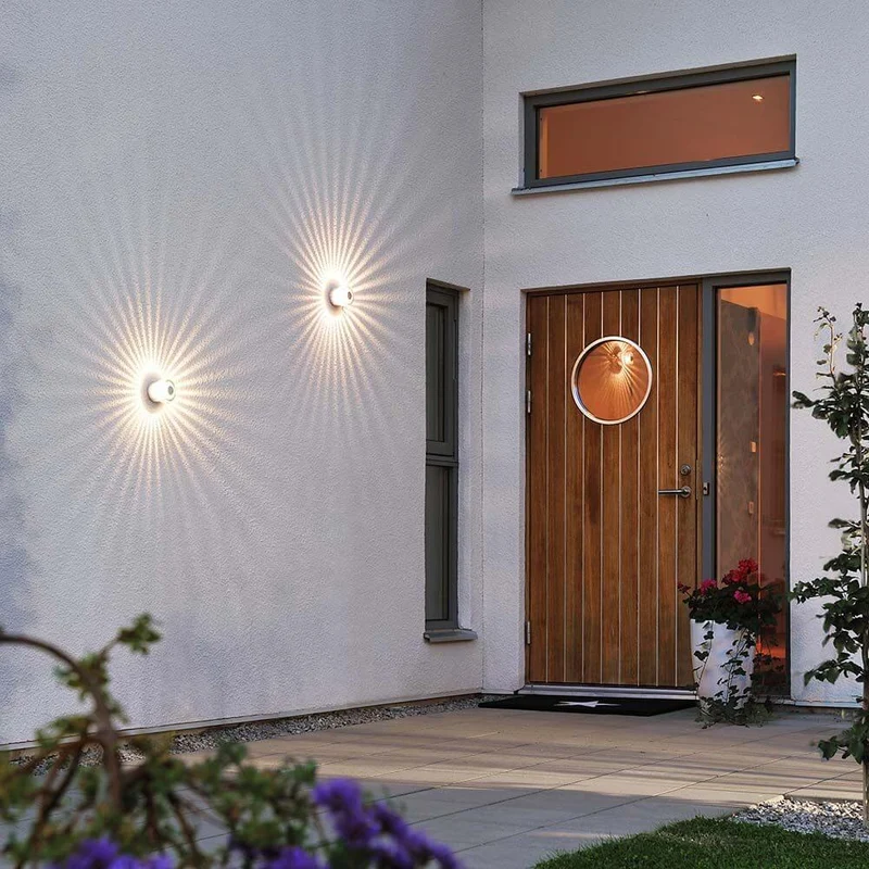 Monza LED Effekt Außen-Wandleuchte