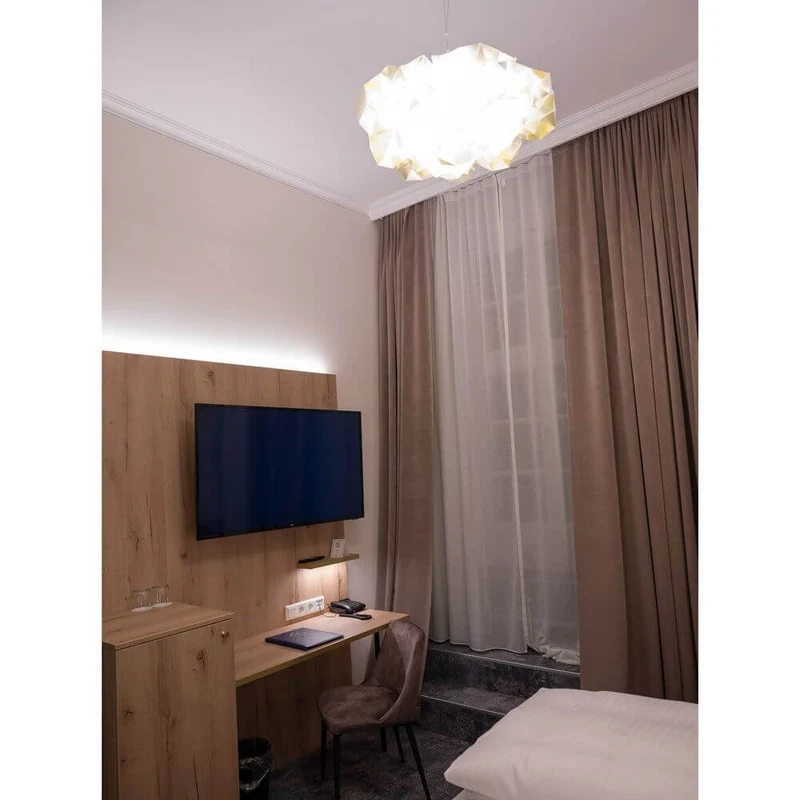 Slamp Hängelampe Drusa Goldfarben, Velvet