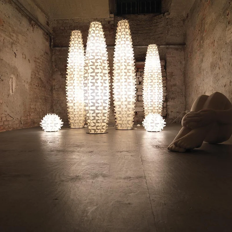 Slamp Stehlampe Cactus XXL Gold