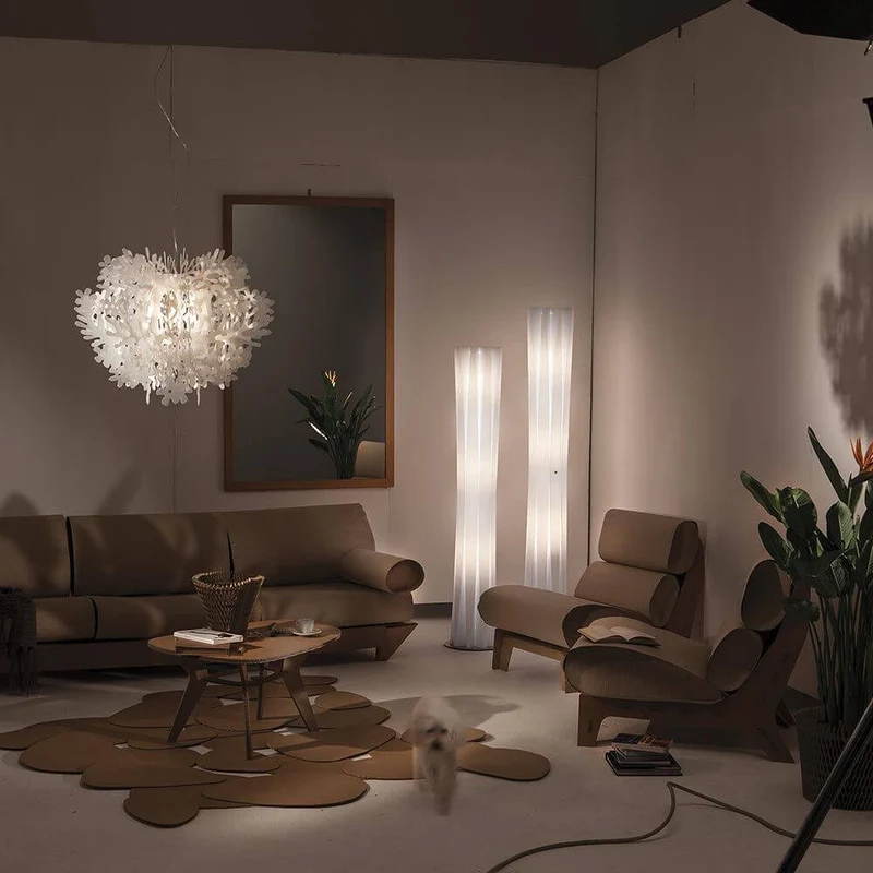 Slamp Stehleuchte Bach XL Weiß