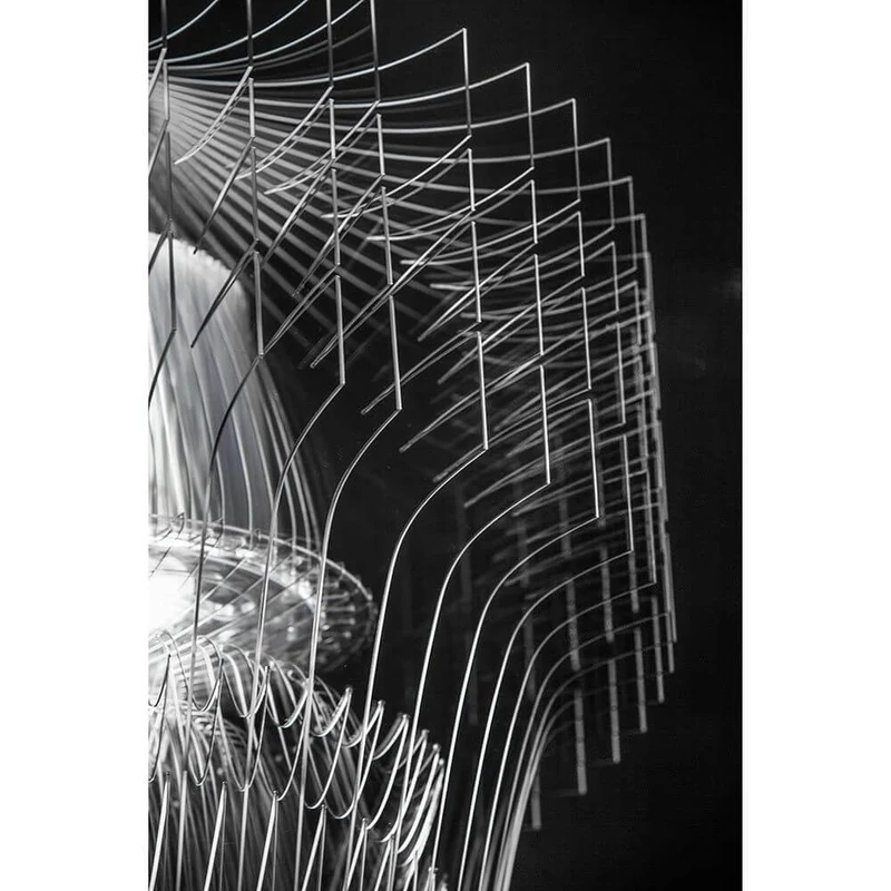 Slamp LED Hängelampe Aria Large 7000lm 2700K Transparent