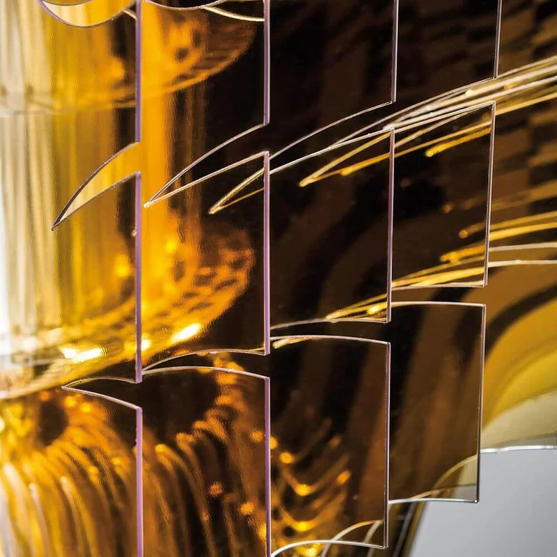 Slamp LED Hängeleuchte Aria Large 7000lm 2700K Gold