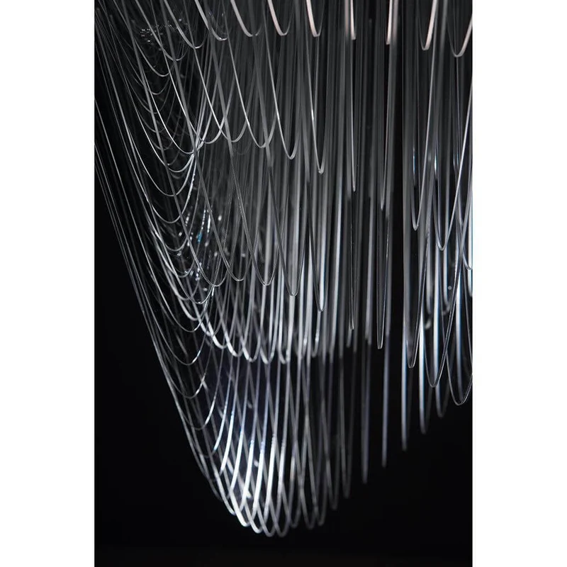 Slamp LED Pendelleuchte Aria Medium 3500lm 2700K Transparent