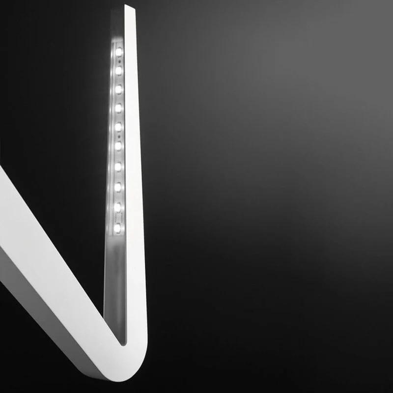 Rotaliana LED-Wandleuchte Tick 29cm Schwarz