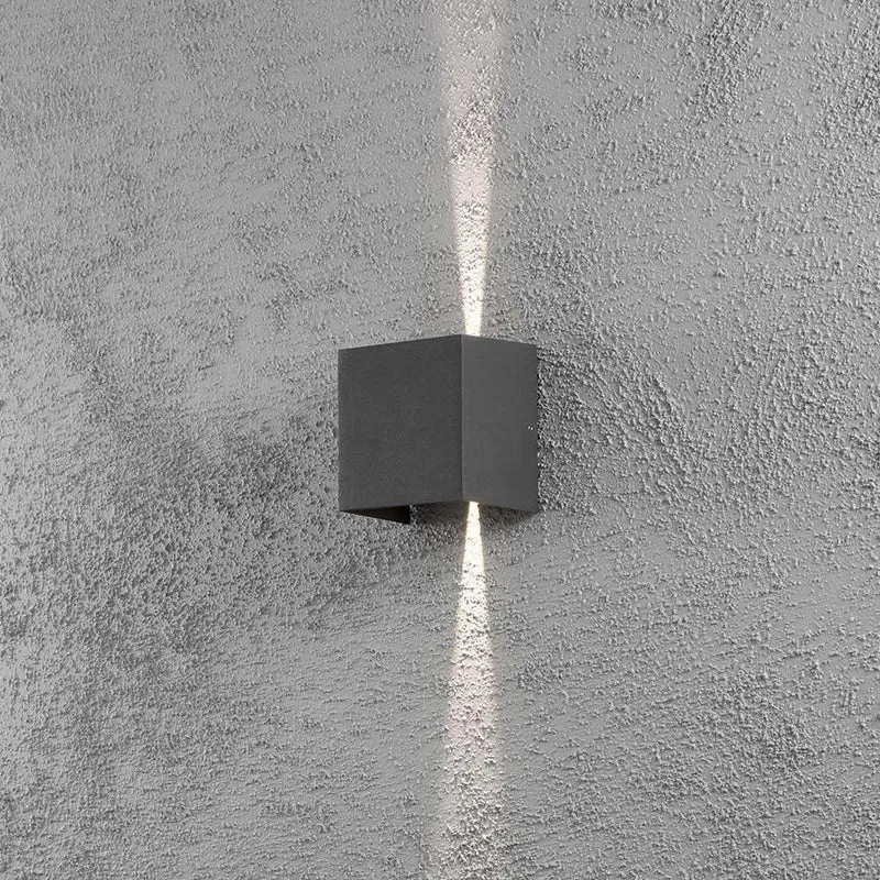 LED Außenwandleuchte Cremona verstellbarer Lichtaustritt Anthrazit