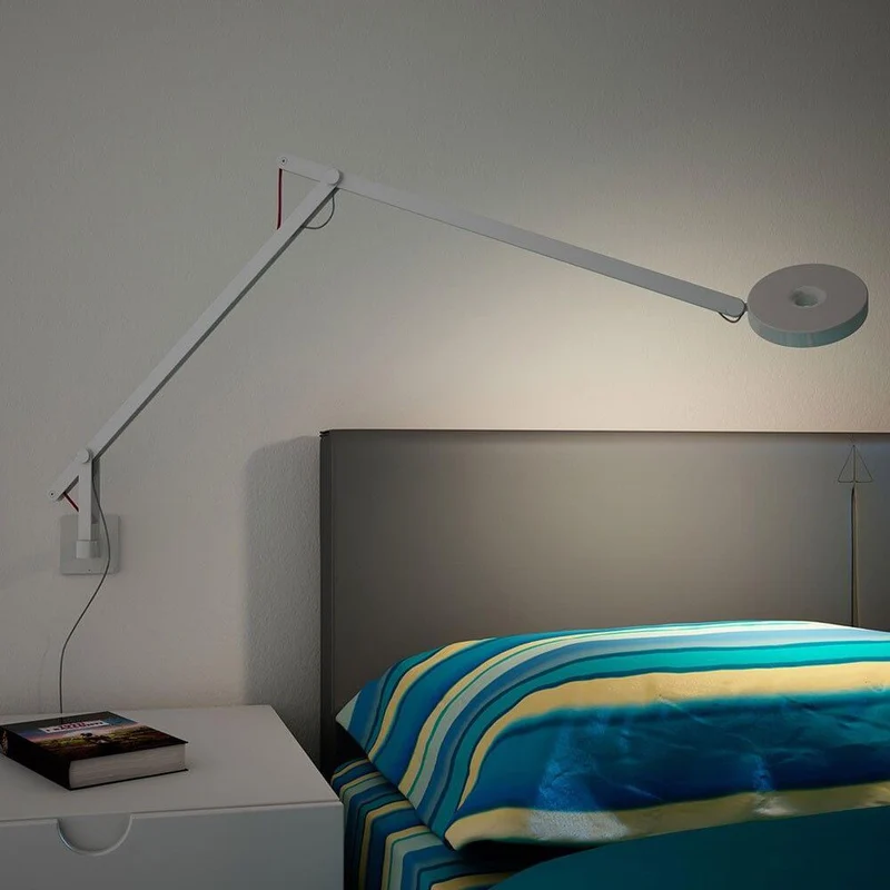 Rotaliana String LED-Wandleuchte mit Dimmer Schwarz