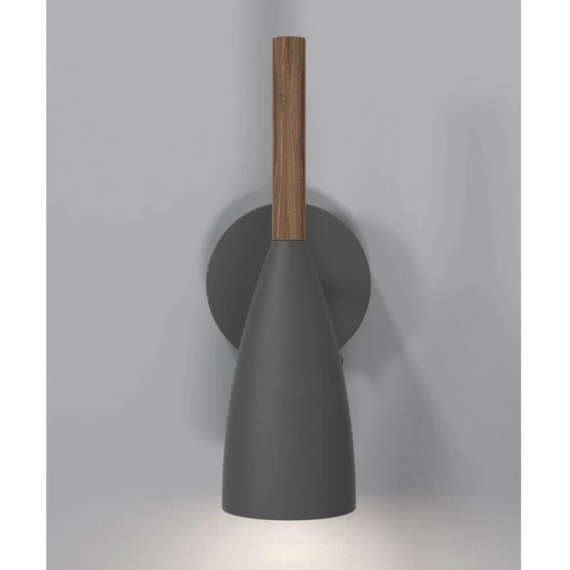 Pure Wandleuchte Silber, Grau