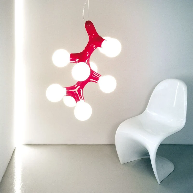 DNA Quattro-9.1 Hängelampe Chrom