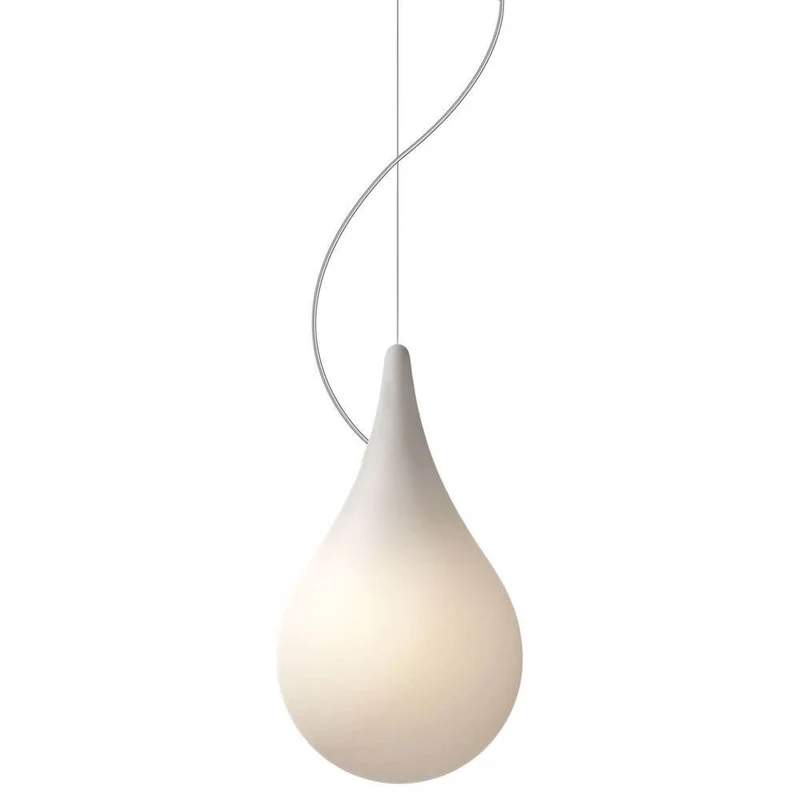 Drop-2S Pendelleuchte Ø 27cm Liquid-Light Weiß