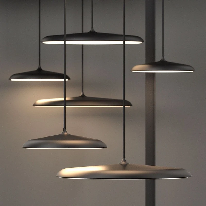 Artist 25 LED Pendelleuchte Ø 25cm Dimmbar Schwarz