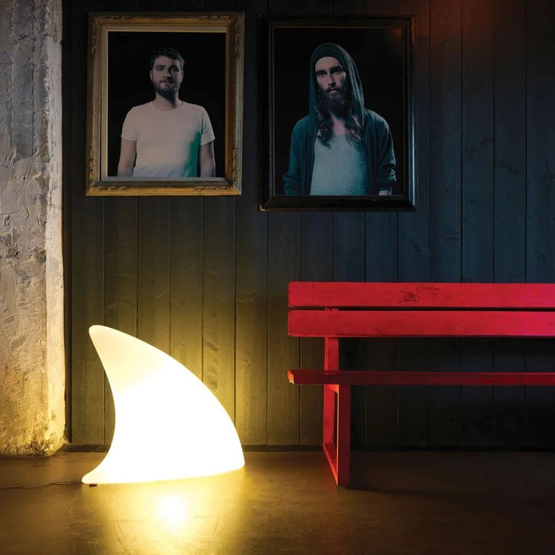 Moree LED Akku Dekoleuchte Shark mit Farbwechsel IP44