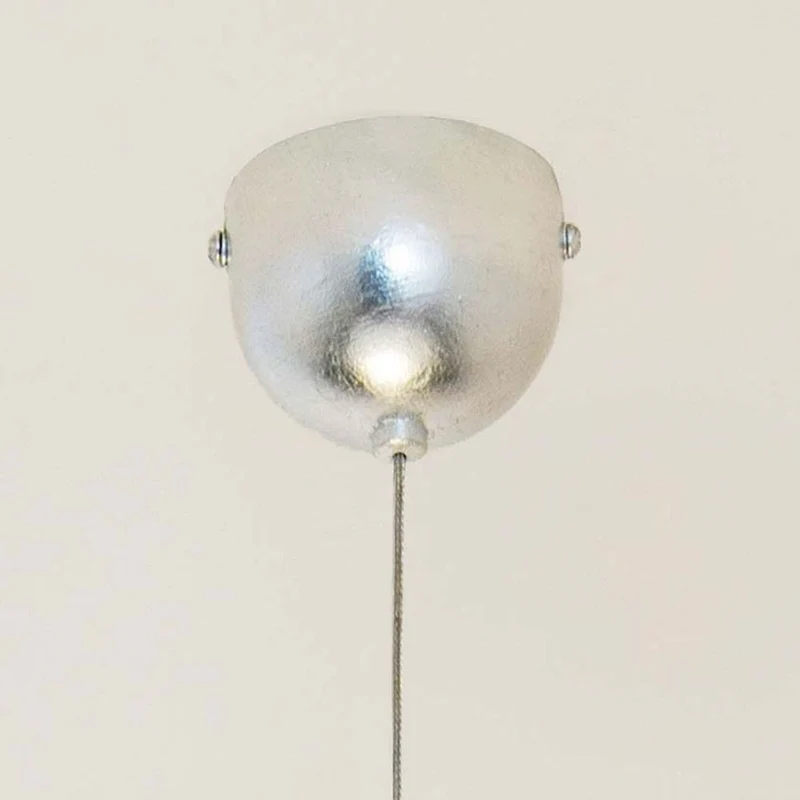 Pendelleuchte Snail Eisen Silber