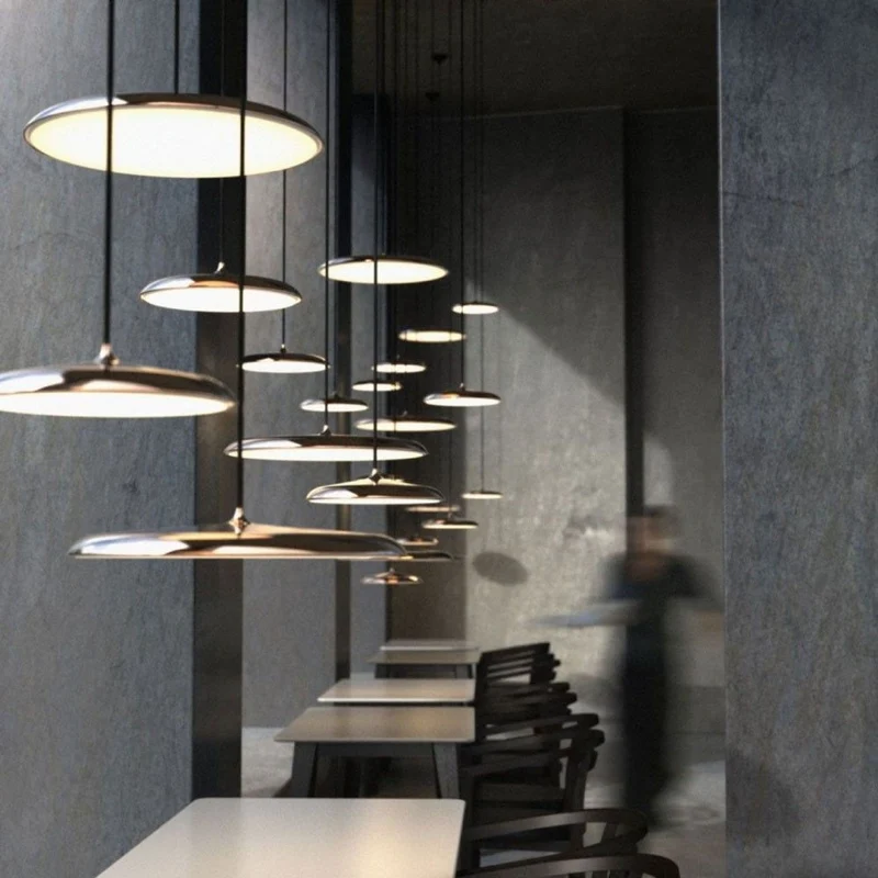 Artist 40 LED Pendelleuchte Grau