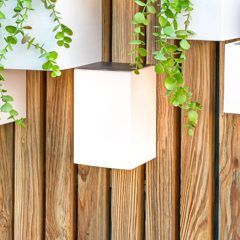 Wally LED Quader-Wandlampe Solar