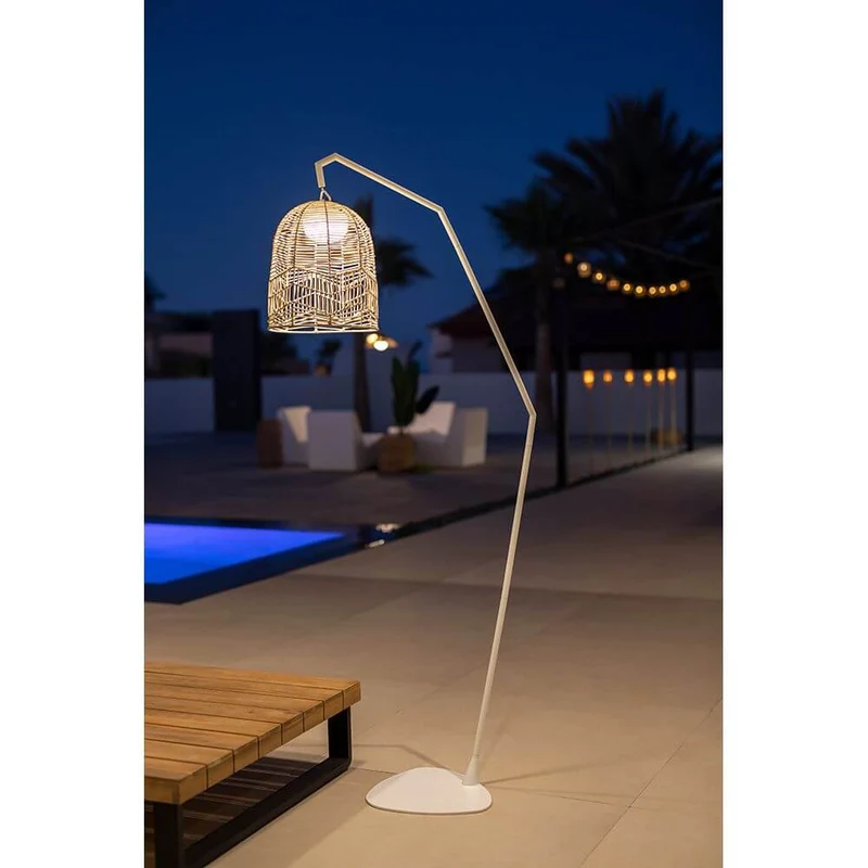 Santorini LED Terrassen-Stehleuchte Kabellos IP54