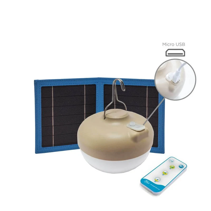 Cherry Solar Tisch- & Hängelampe mit Akku Tragbar