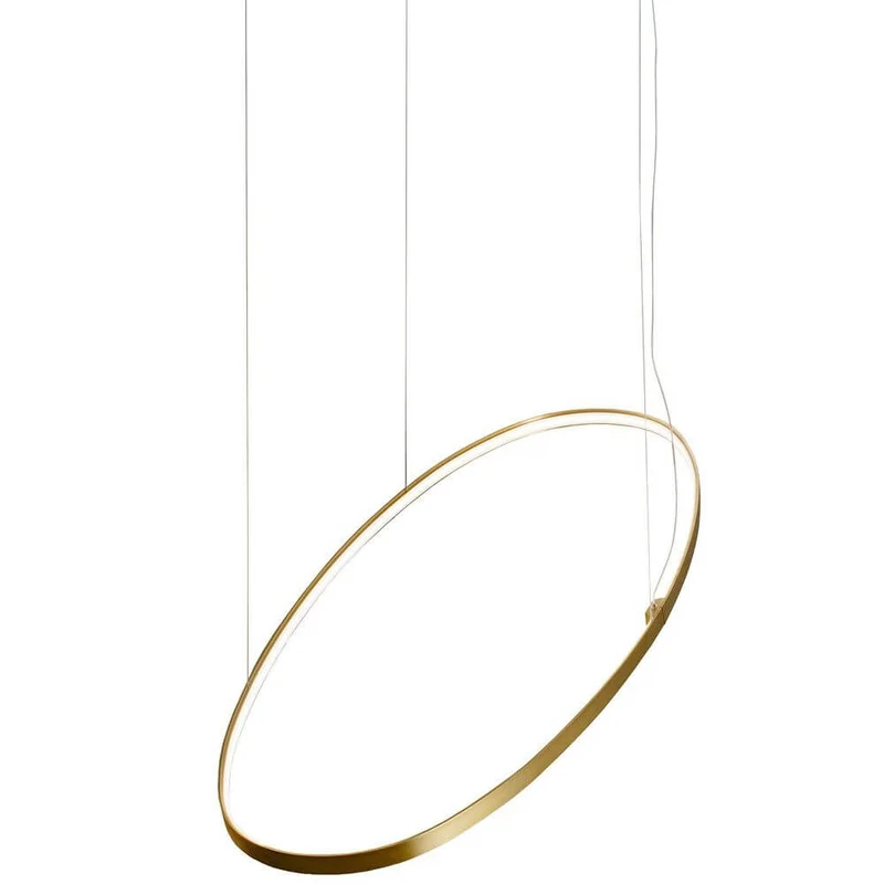 Panzeri Zero Ellipse LED Pendelleuchte oval
