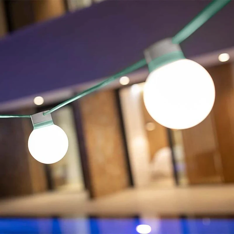 Bruna LED Biergarten Lichterkette 8m