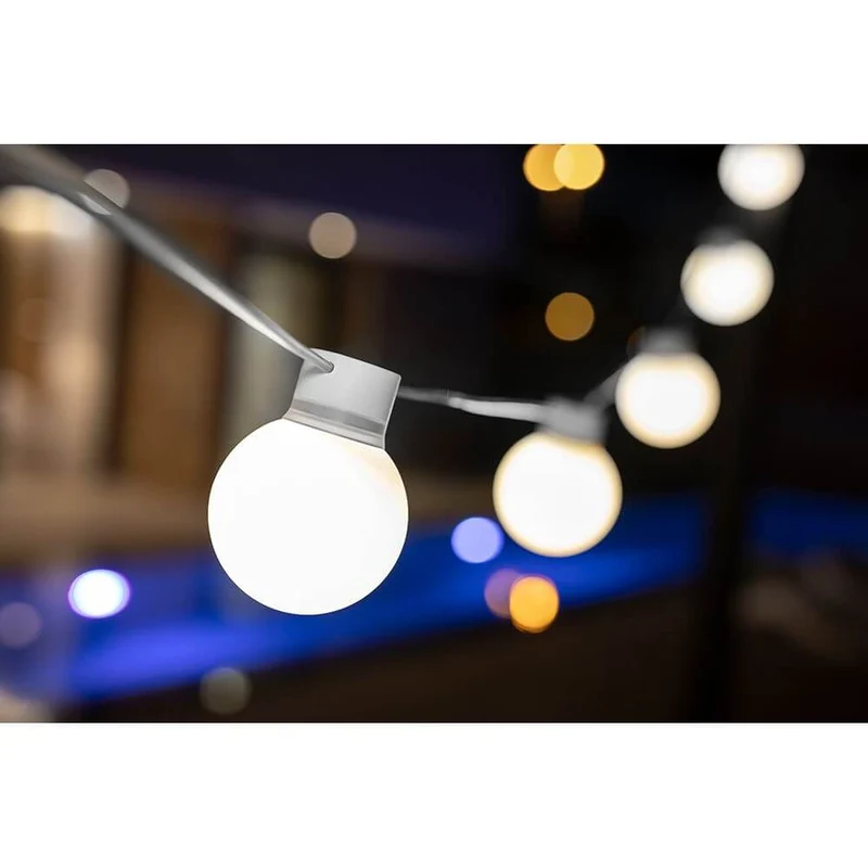 Bruna LED Biergarten Lichterkette 8m